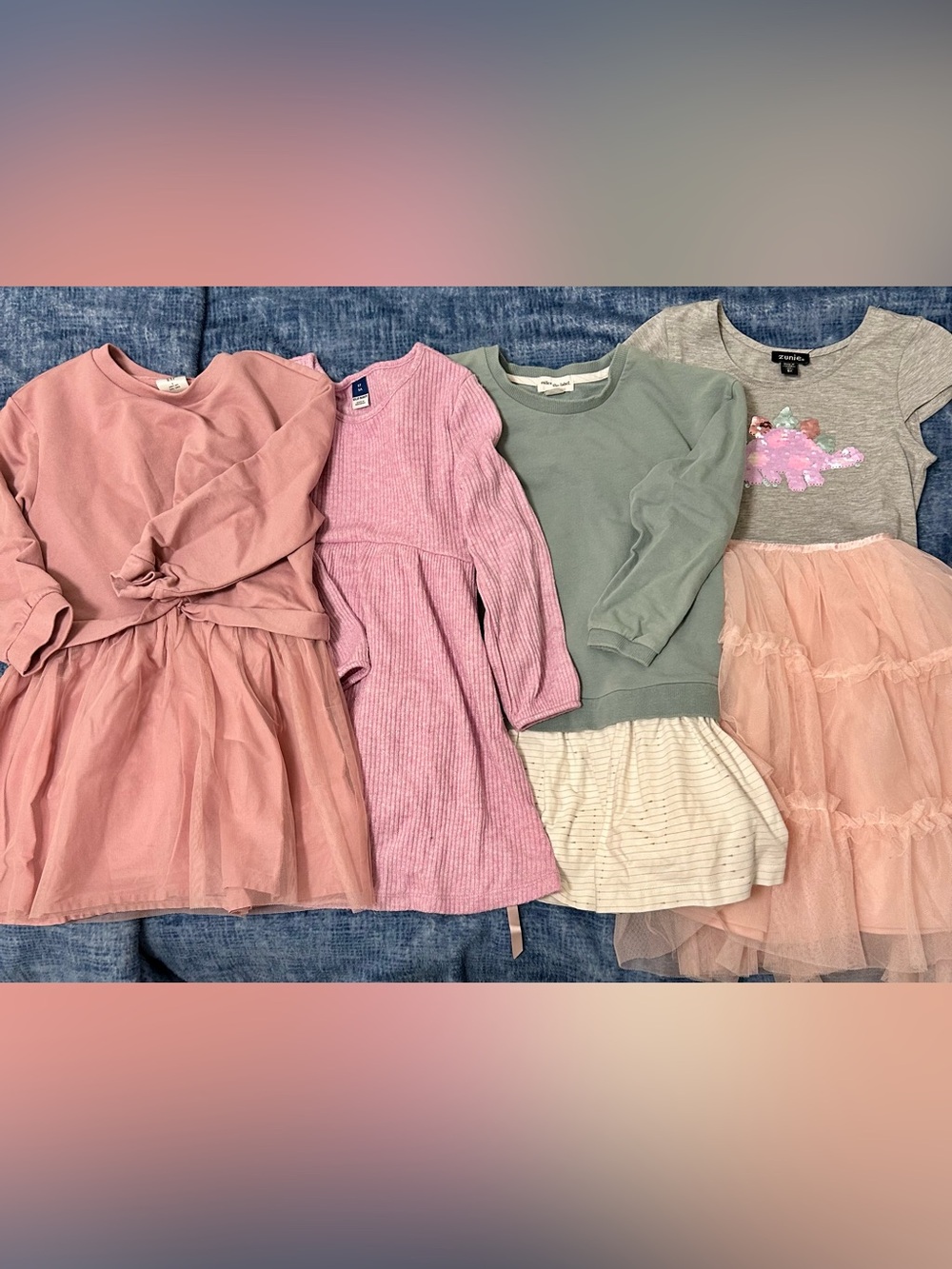 Girls' size 5 dress lot